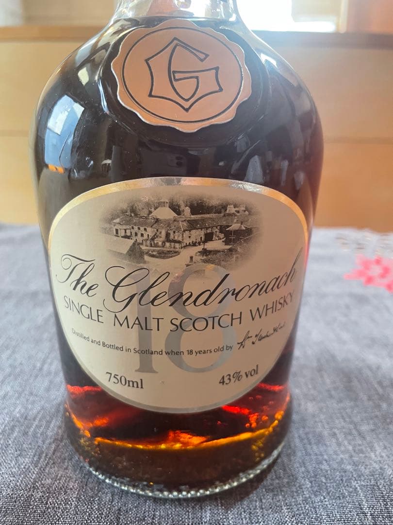 希少 グレンドロナック 18年 オールドボトル
