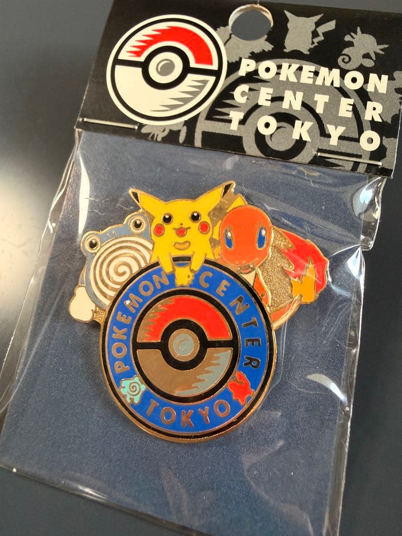 【未開封】【絶版】【美品】ポケモンセンタートウキョー　ロゴピンズ　初期品