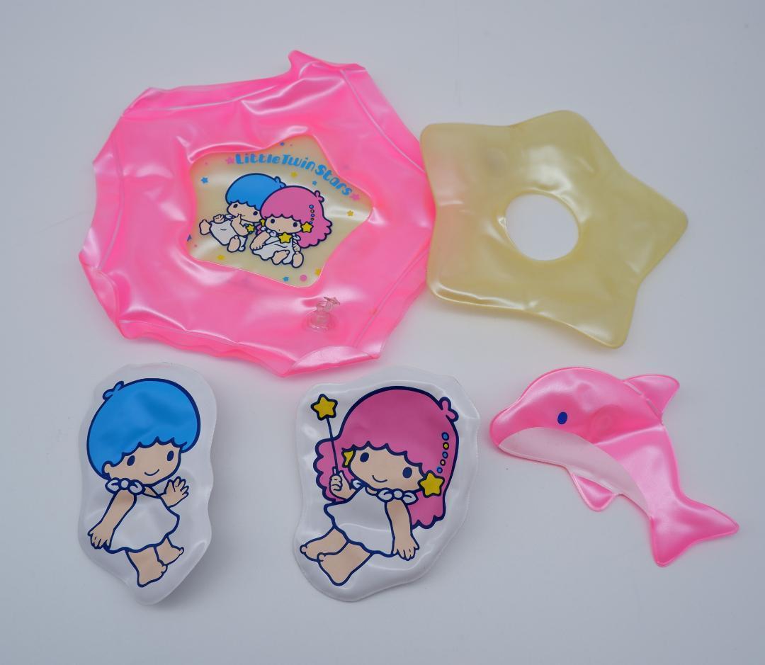 キキララ サンリオ リトルツインスターズ ビニール人形 当時品