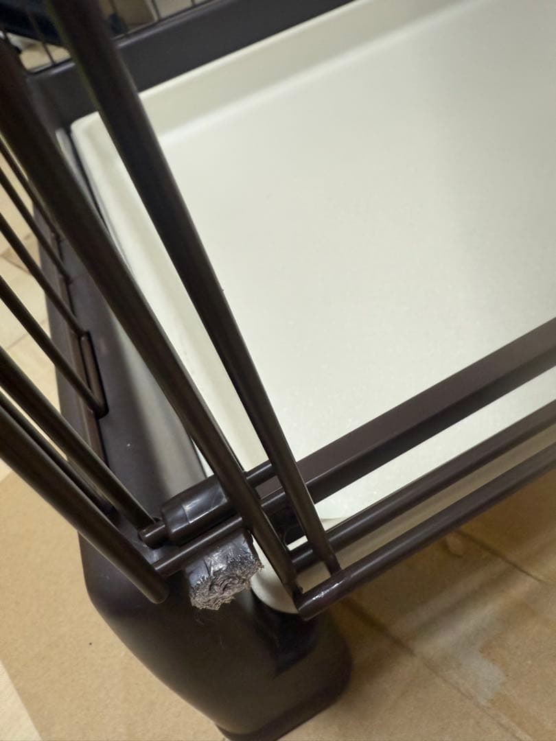 【値下げ不可】もっとお掃除簡単ペットサークル 屋根付き　90-60 リッチェル