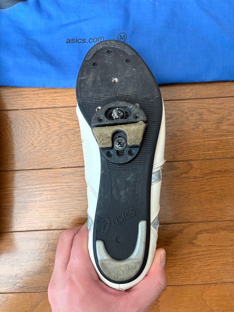 アシックス 競輪シューズ TOE006 26.5cm ピスト 競技用 廃盤