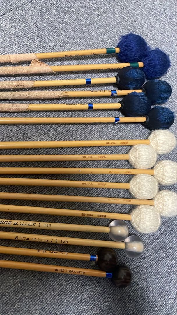 打楽器用マレットセット 複数本まとめ売り