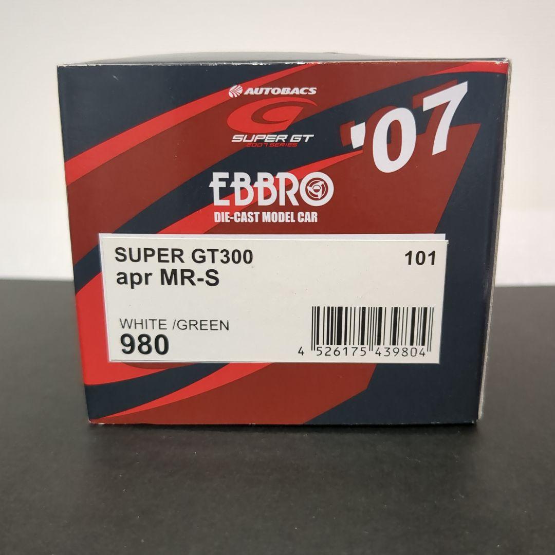 エブロ apr MR-S SUPER GT 2007 トイ・ストーリー