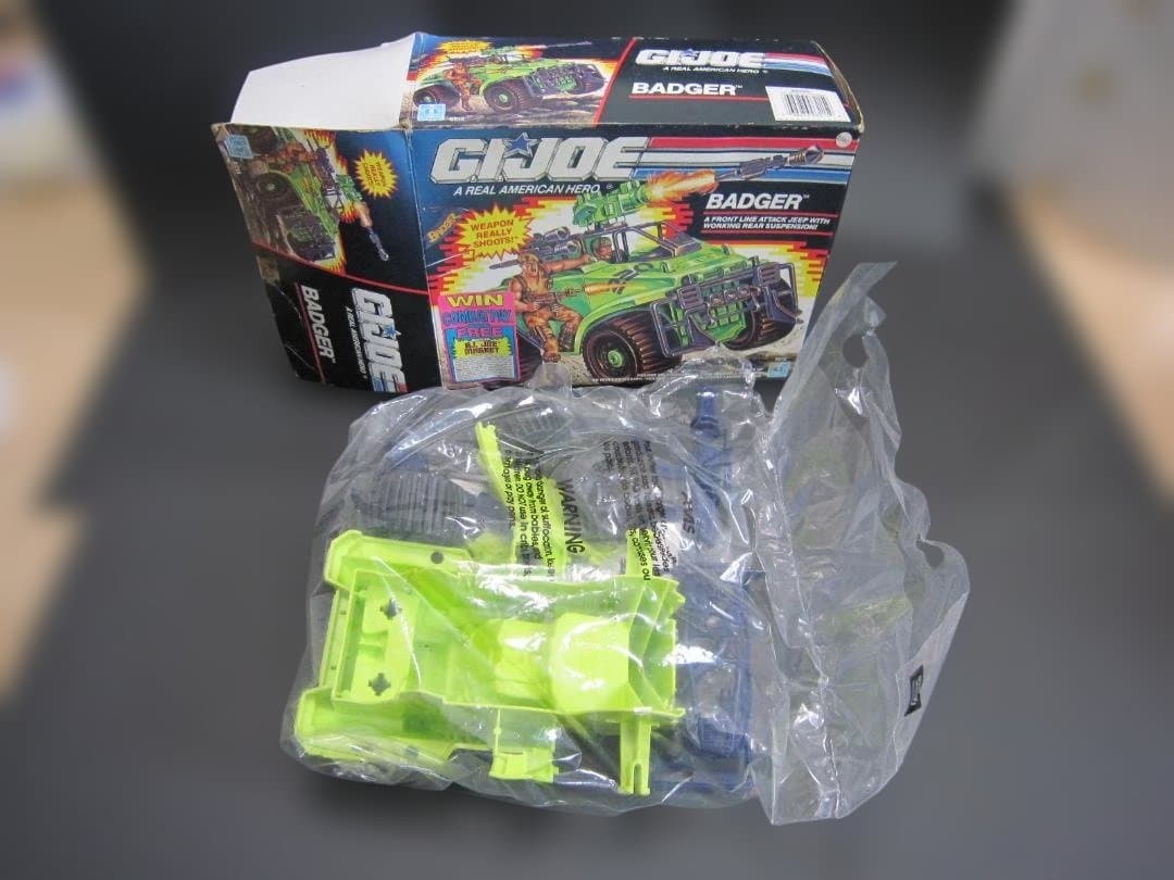 【未使用】G.I.JOE BADGER 攻撃ジープ HASBRO