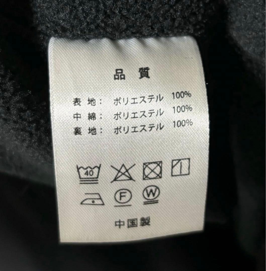 gol. ゴル　SC相模原　フード付きベンチコート ブラック　トップチーム支給