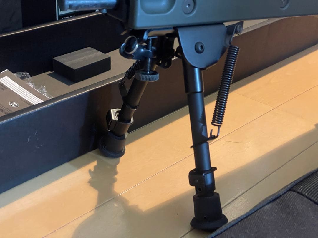 東京マルイ　L96 オリーブドラブ　スコープ、バイポッド、サイレンサー付き