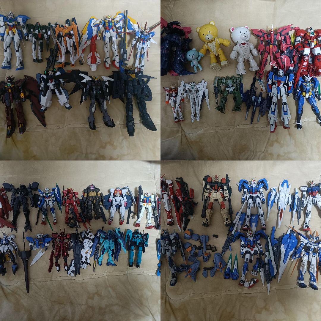 の*ま様 ガンプラ　まとめ売り　ジャンク　ガンダム　組み立て済み
