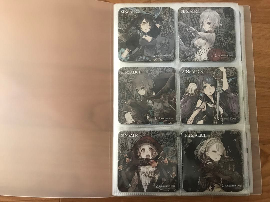シノアリス　スクエニカフェコースター　コンプリートセット(134枚)