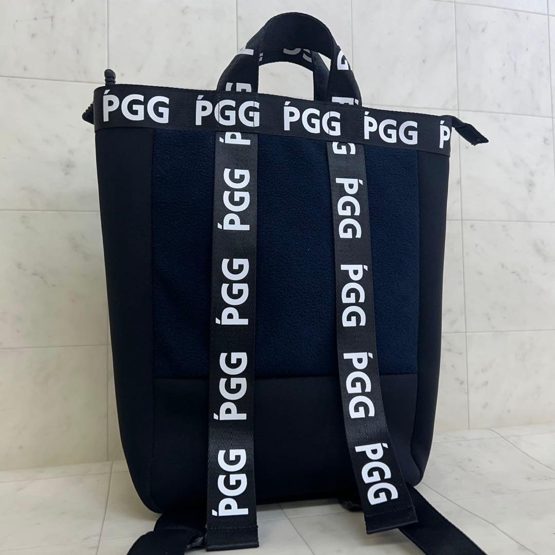 PGG パーリーゲイツリュックサックブラック ネイビー トートバッグ