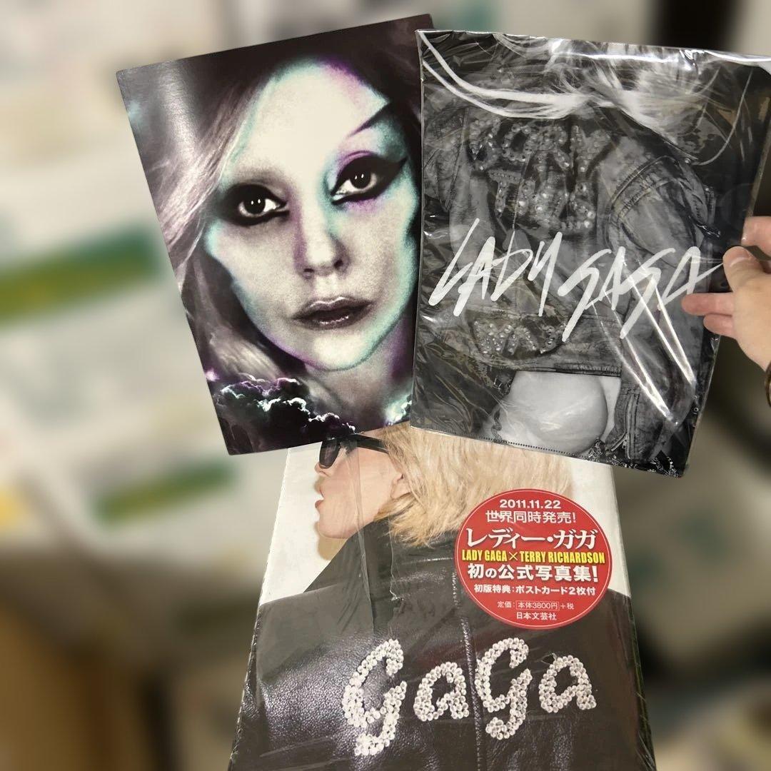 新品　未開封　レディーガガ　写真集　ツアーパンフレット　クリアファイル　ガガ
