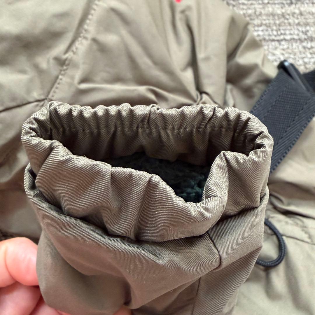 [美品]犬用防寒 インサレートスーツ オリーブグリーン イタグレ IS ピムリコ