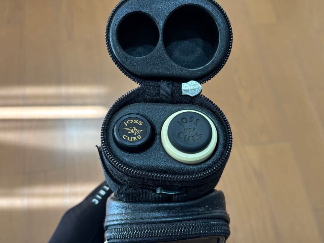 【希少6剣/ケース付】JOSSプレイキュー E02902 貝インレイ19.3oz