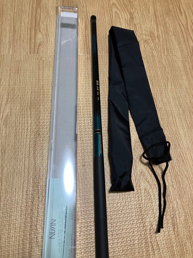 新品　軽極ハゼ　NISIN 硬式540 専用ケース付き