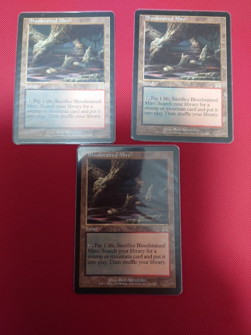 血染めのぬかるみ ONS 3枚セット