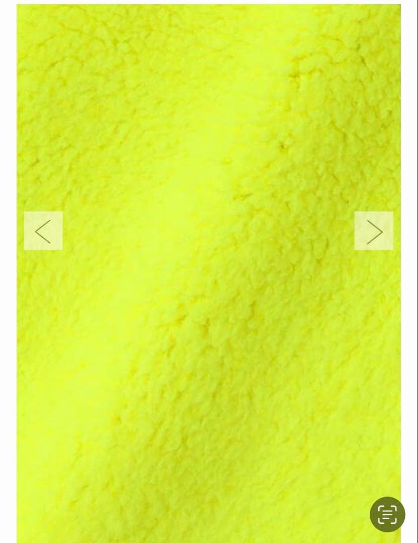 ニューバランスゴルフ フリースフルジップフーディ ジャケット ネオンイエロー