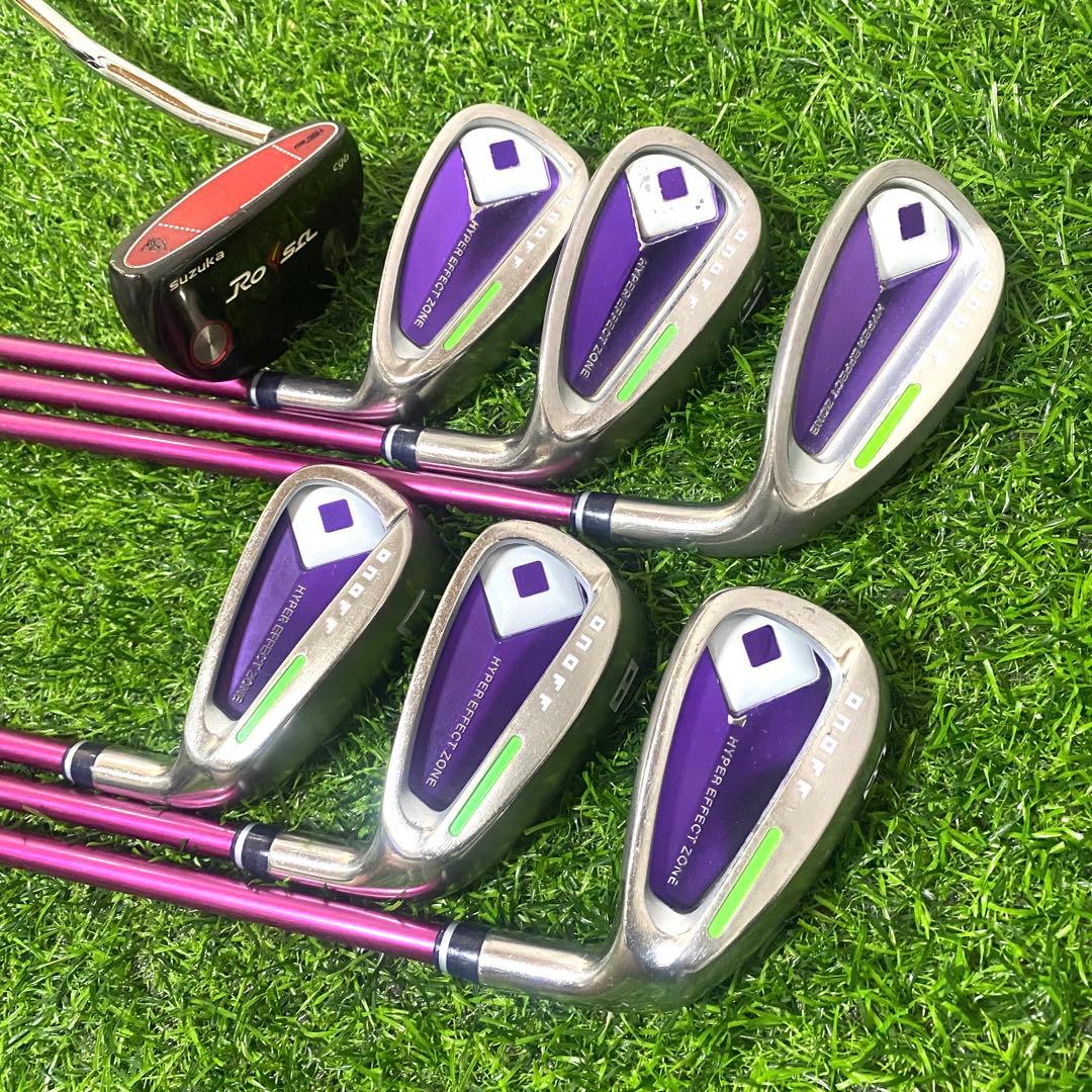 ONOFF オノフ レディース ゴルフクラブセット 10本 右 L