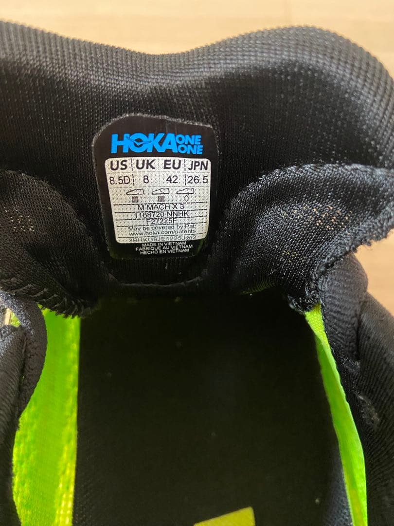 ホカオネオネ マッハX3 MACH X 3 26.5㎝