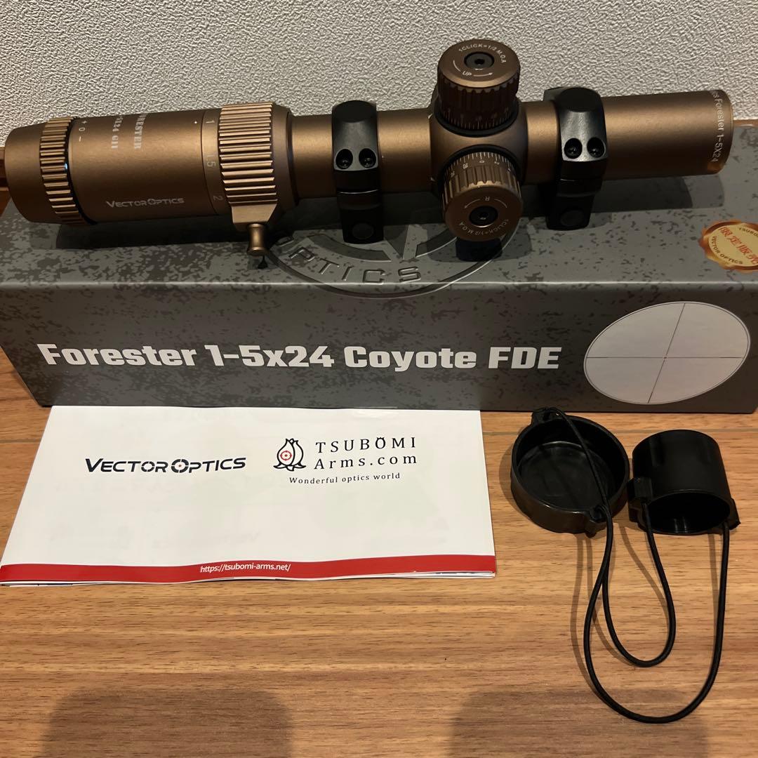 限定 ベクターオプティクス スコープ 1-5×24 タンカラー