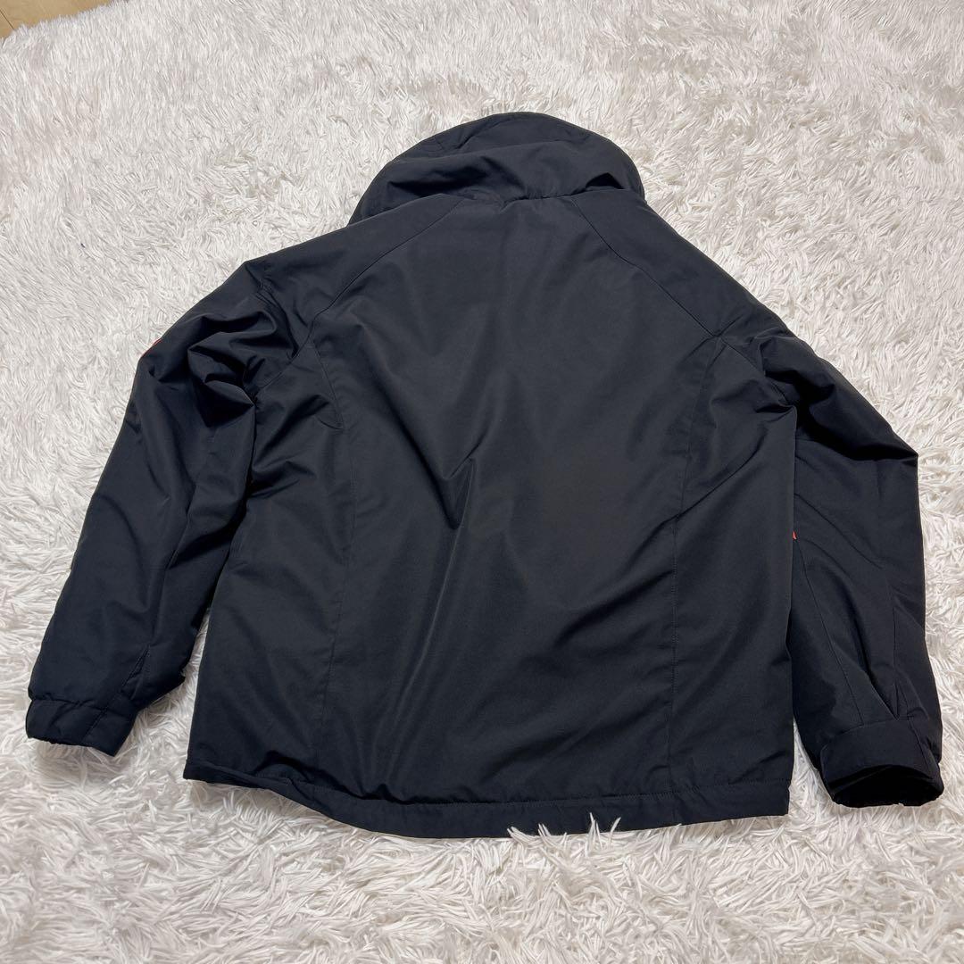 DESCENTE スキーウェア Lサイズ 黒/赤