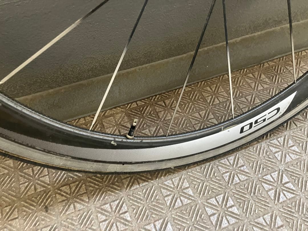 100km未満使用SHINANOシマノDURA-ACEチューブラーホイールC50