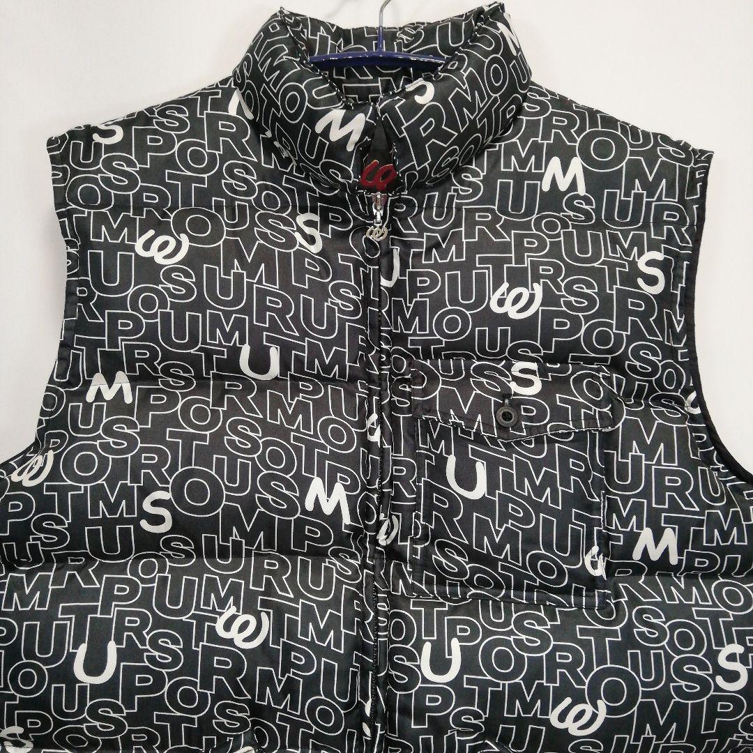 M・U SPORTS ダウンベスト ロゴ ゴルフウェア メンズ エムユースポーツ