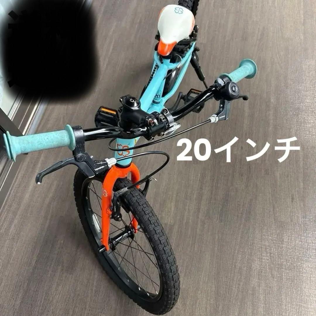 【引渡し】ヨツバサイクル　20インチ　ラムネブルー