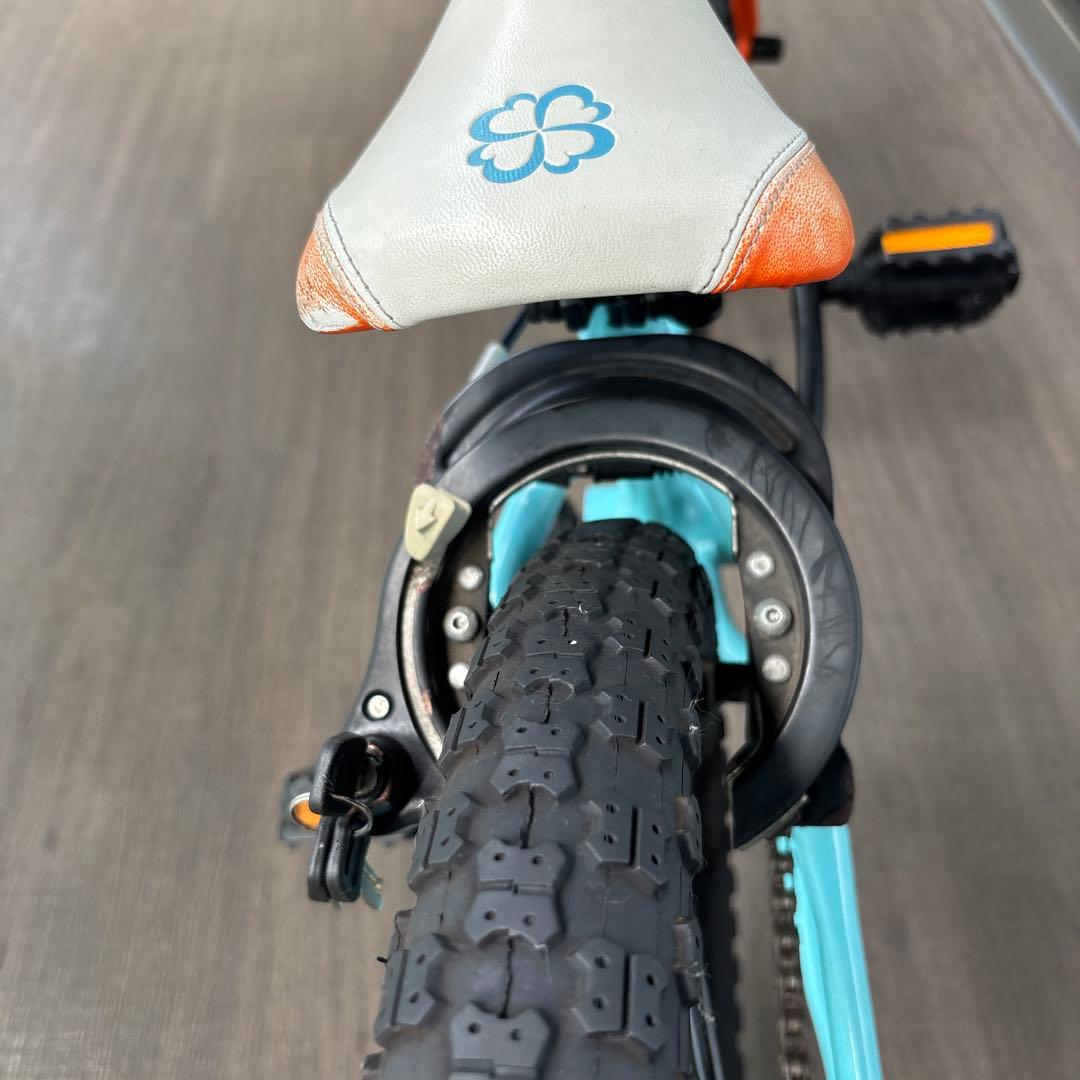 【引渡し】ヨツバサイクル　20インチ　ラムネブルー