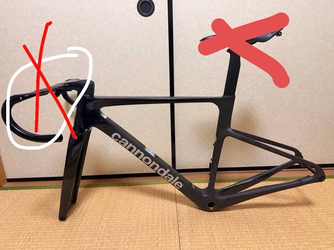 cannondale supersix hi-modロードバイクフレーム2024