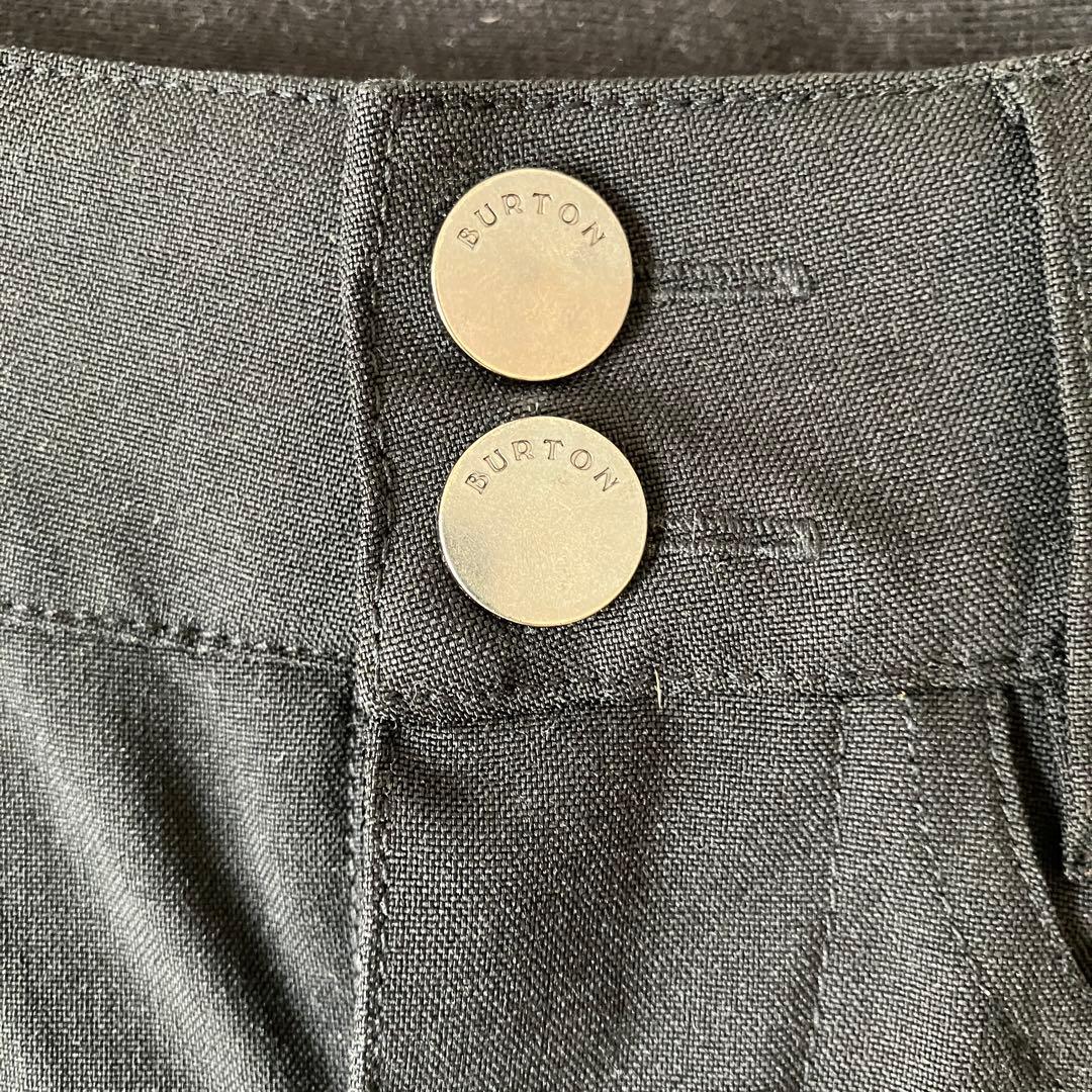 高撥水　美品　S バートン スノボウェア レディース パンツ ブラック　黒