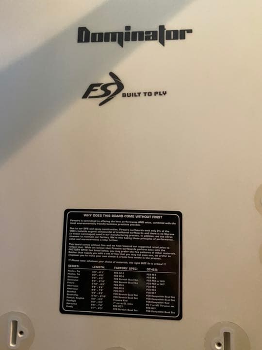 【LAで購入/新品未使用】FIREWIRE DOMINATORサーフボード5'4