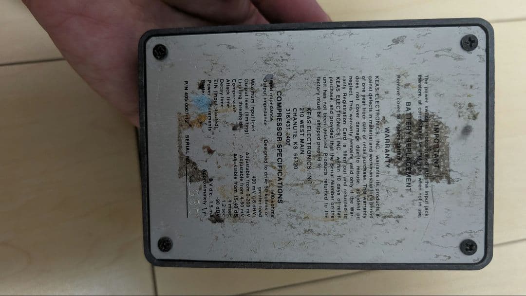 ROSS Compressor ヴィンテージ エフェクター ロス コンプ