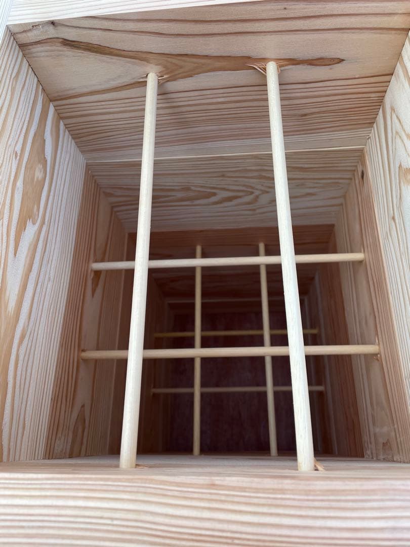 日本蜜蜂重箱式巣箱ハニーズハウス！五段セット！送料無料！