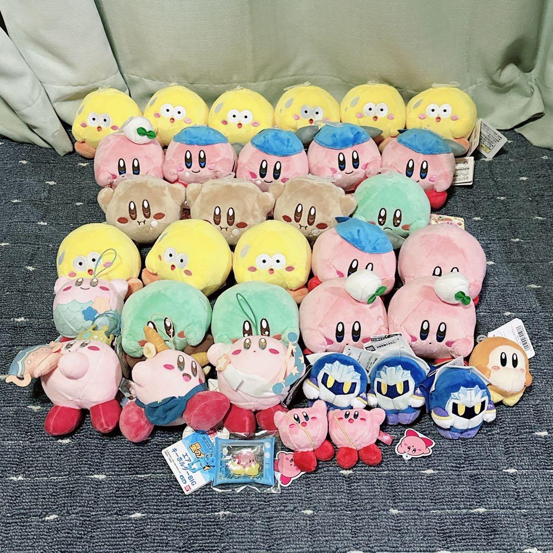 新品 カービィ ぬいぐるみ マスコット キーホルダー まとめ売り 35個