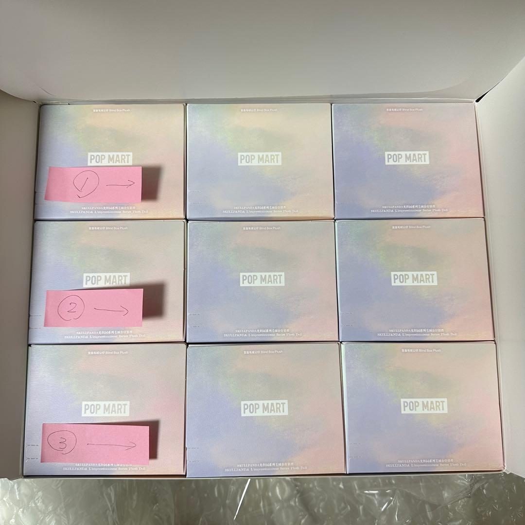 ①未開封 SKULLPANDA L'impressionnisme 3個セット