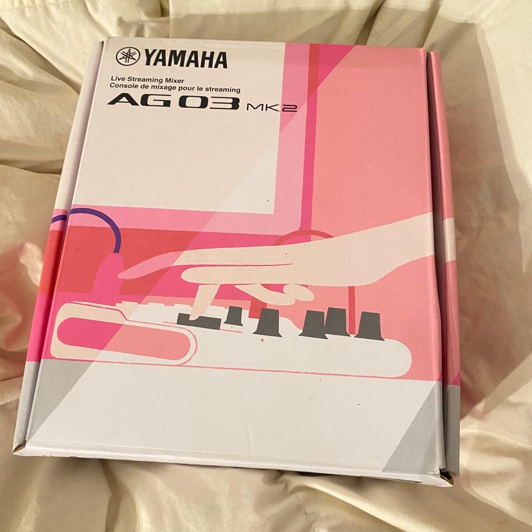 Yamaha AG03 MK2 ライブストリーミングミキサー 本体