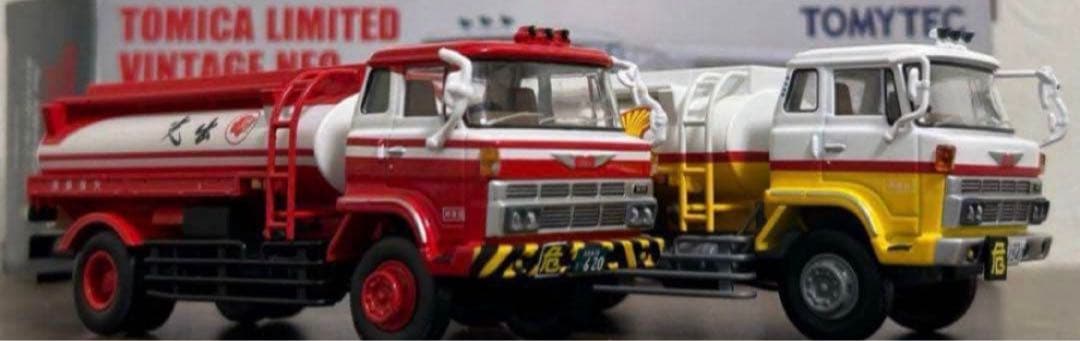 訳あり トミカリミテッドヴィンテージネオ 日野KB314型 タンクローリー 2台