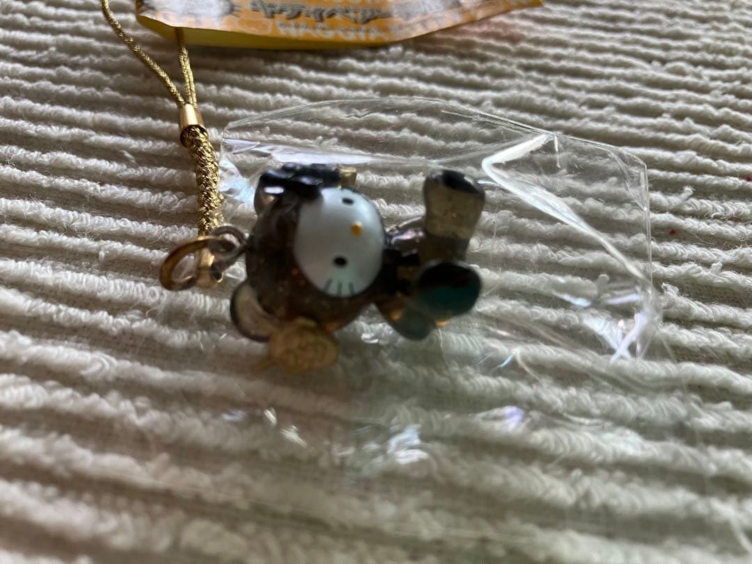 激レア★ブラック★ベアー★くま★名古屋★ハローキティ ★ストラップ ★2002年