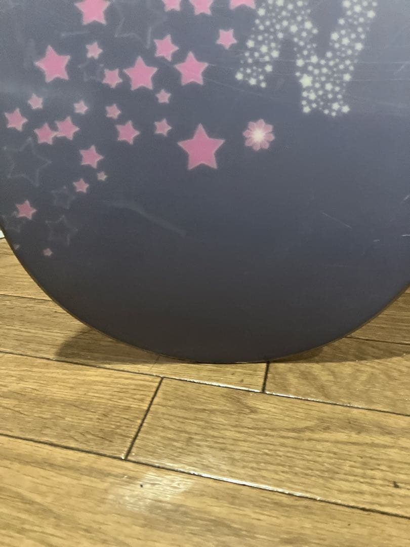 BURTON スノーボード ピンク　CHICKLET126　ビンディング付き