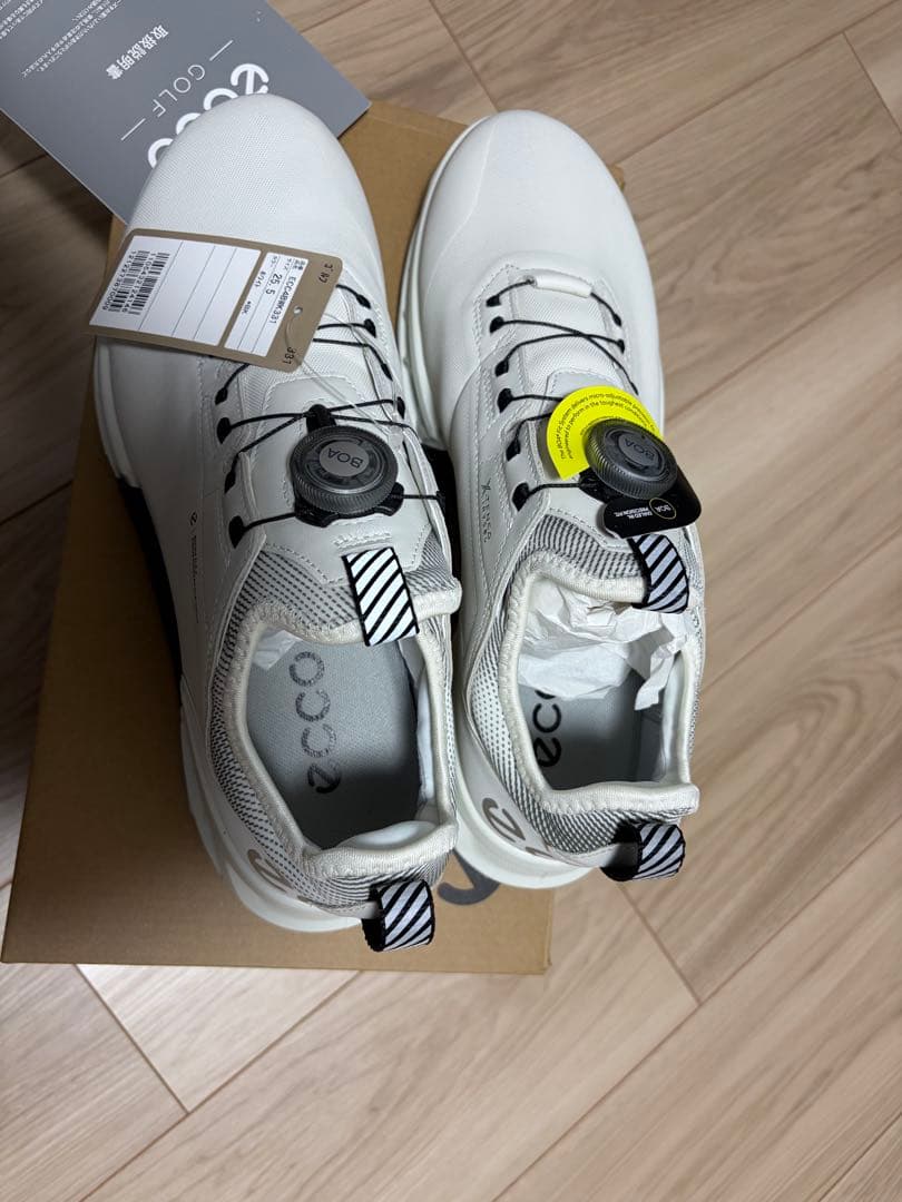 eccoゴルフシューズ バイオム C4 ボア EU41 ホワイト