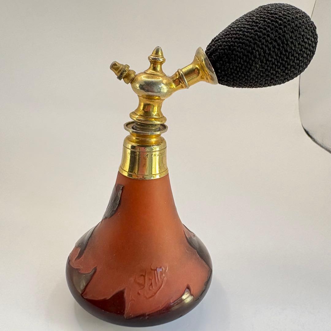 エミールガレ　エミール・ガレ　香水瓶　パフューム　フランス製 本物 ナンシー