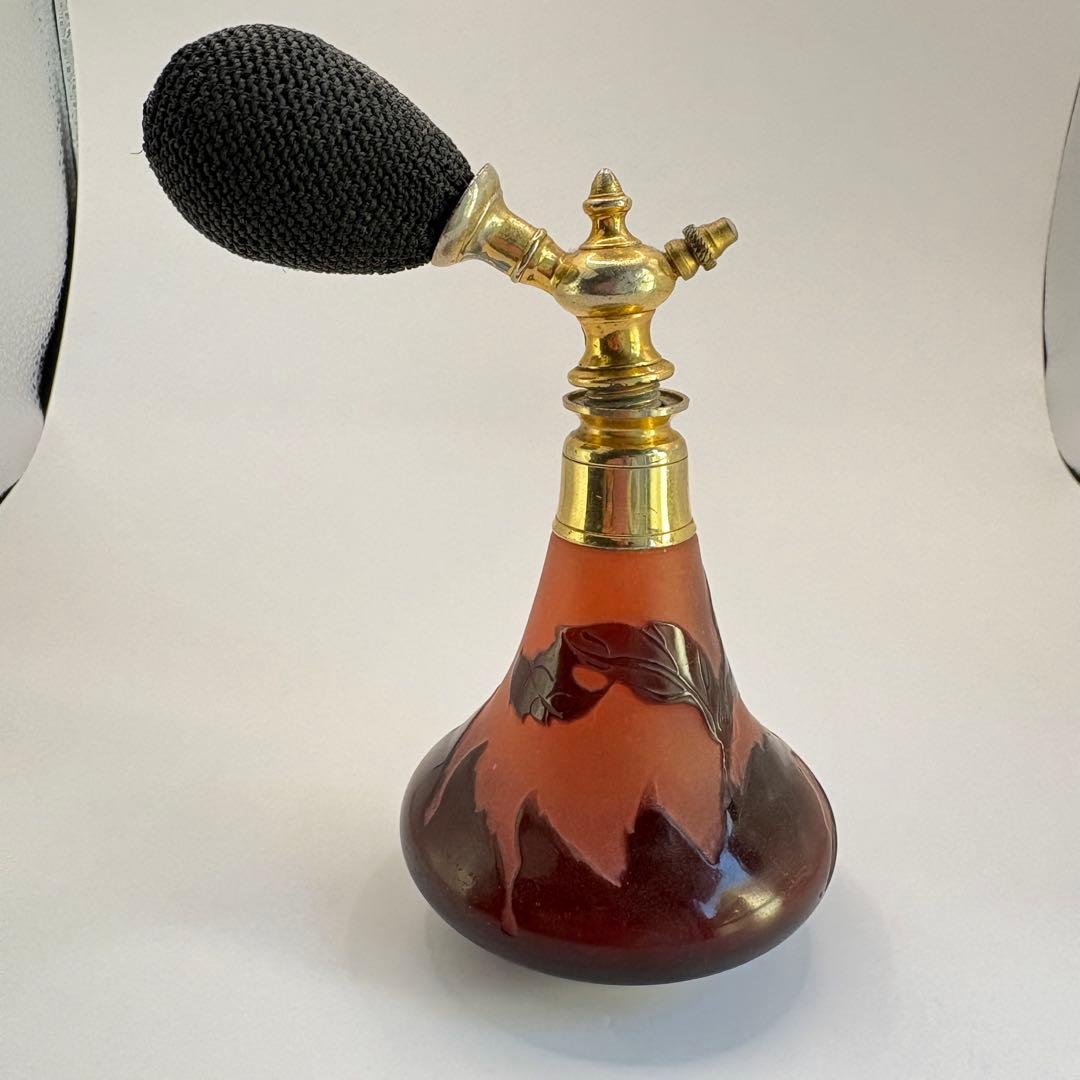 エミールガレ　エミール・ガレ　香水瓶　パフューム　フランス製 本物 ナンシー