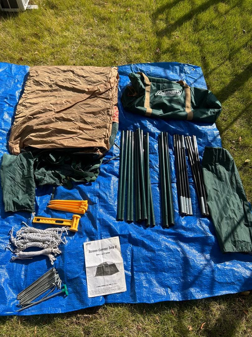 テント・タープ Coleman SCREEN CANOPY TARP II