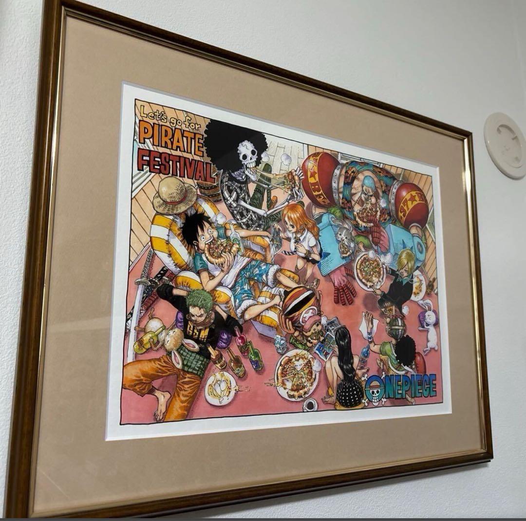 ONE PIECE ワンピース複製原画　 麦わらストア1周年記念