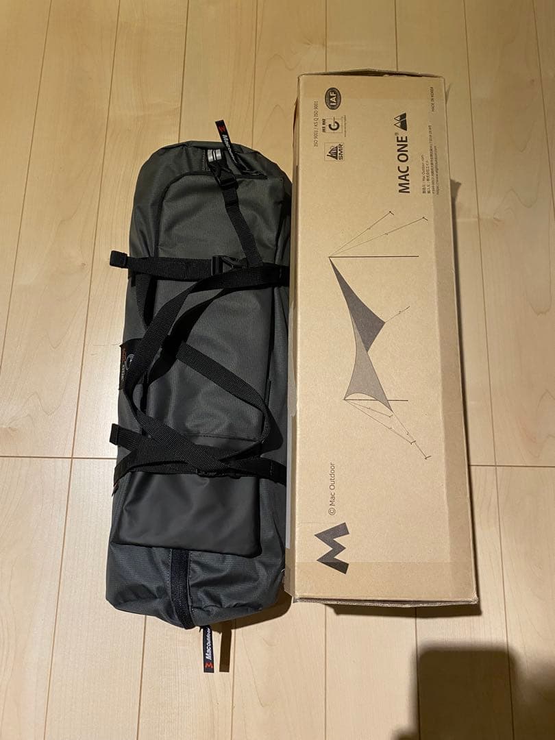 MAC ONE マックワン ウイングタープ　チャコール 【最安値】