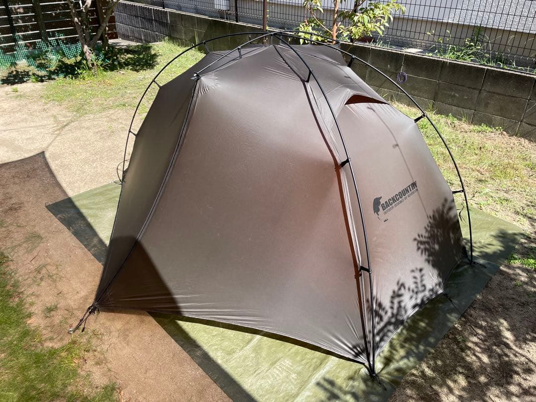 バックカントリー　ザナドゥ1.5P CHARCOAL BLACK XANADU