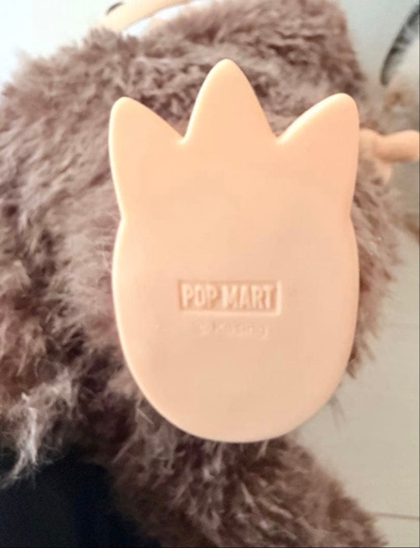 【正規品美品】POPMART ジモモ　エンジェル　茶ジモモ　2体セット　ラブブ