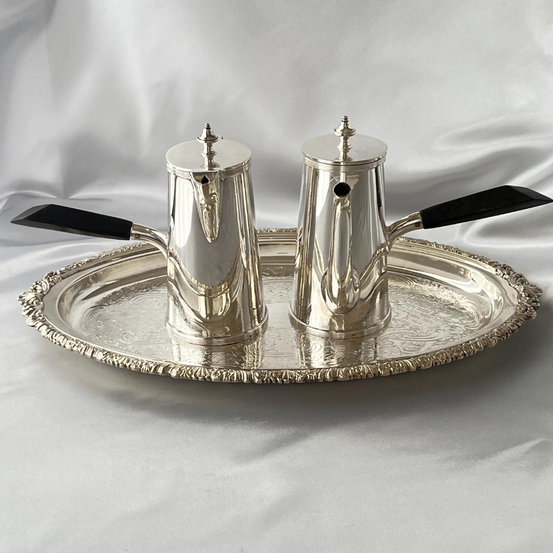 【Waring & Gillow】 カフェ・オレセット Art Deco