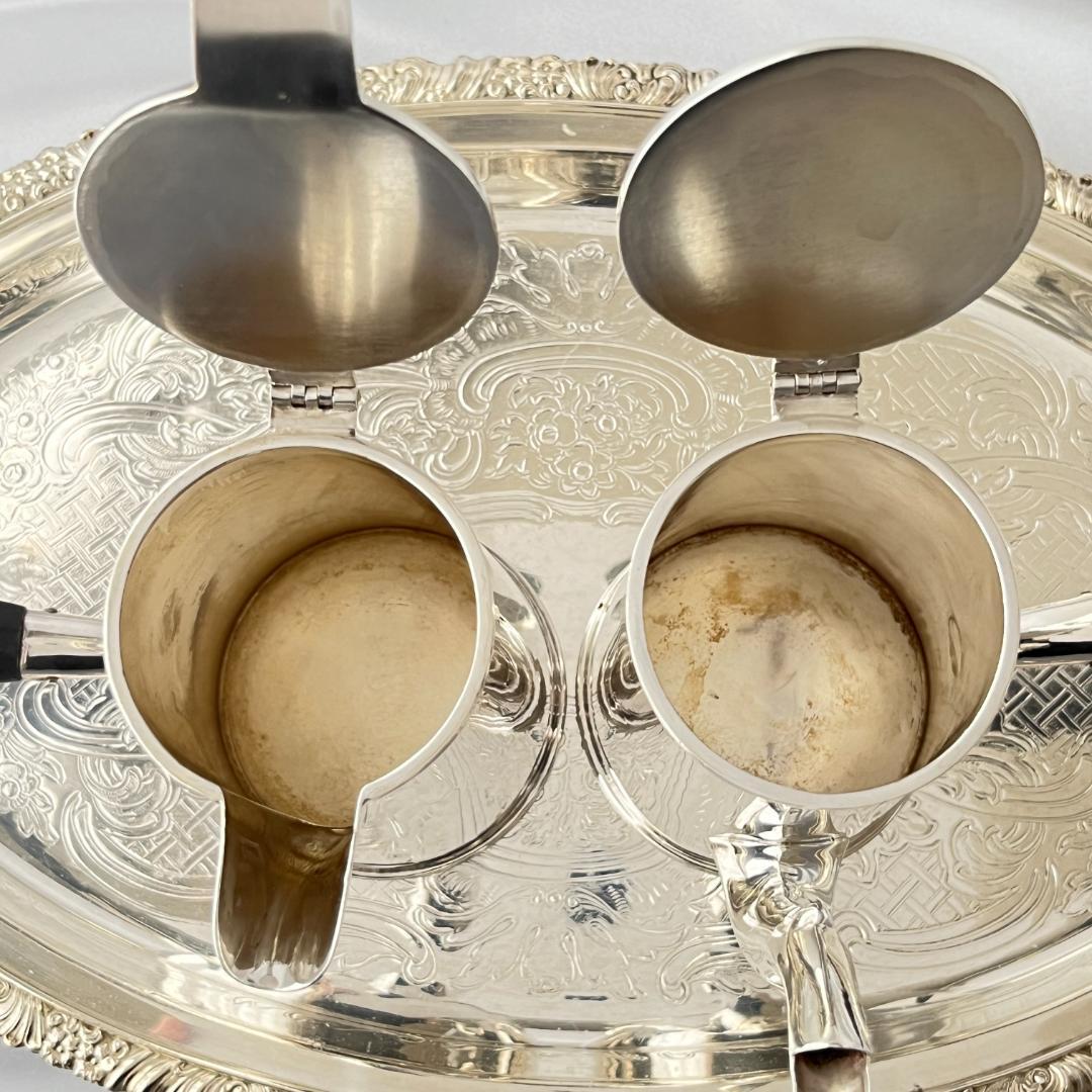 【Waring & Gillow】 カフェ・オレセット Art Deco