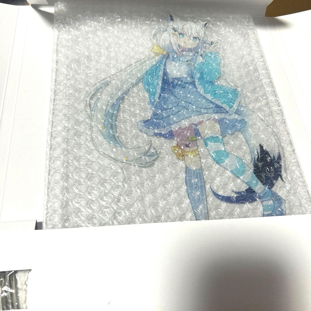 【受注生産品】白上フブキ　ビッグアクリルスタンド　パステル