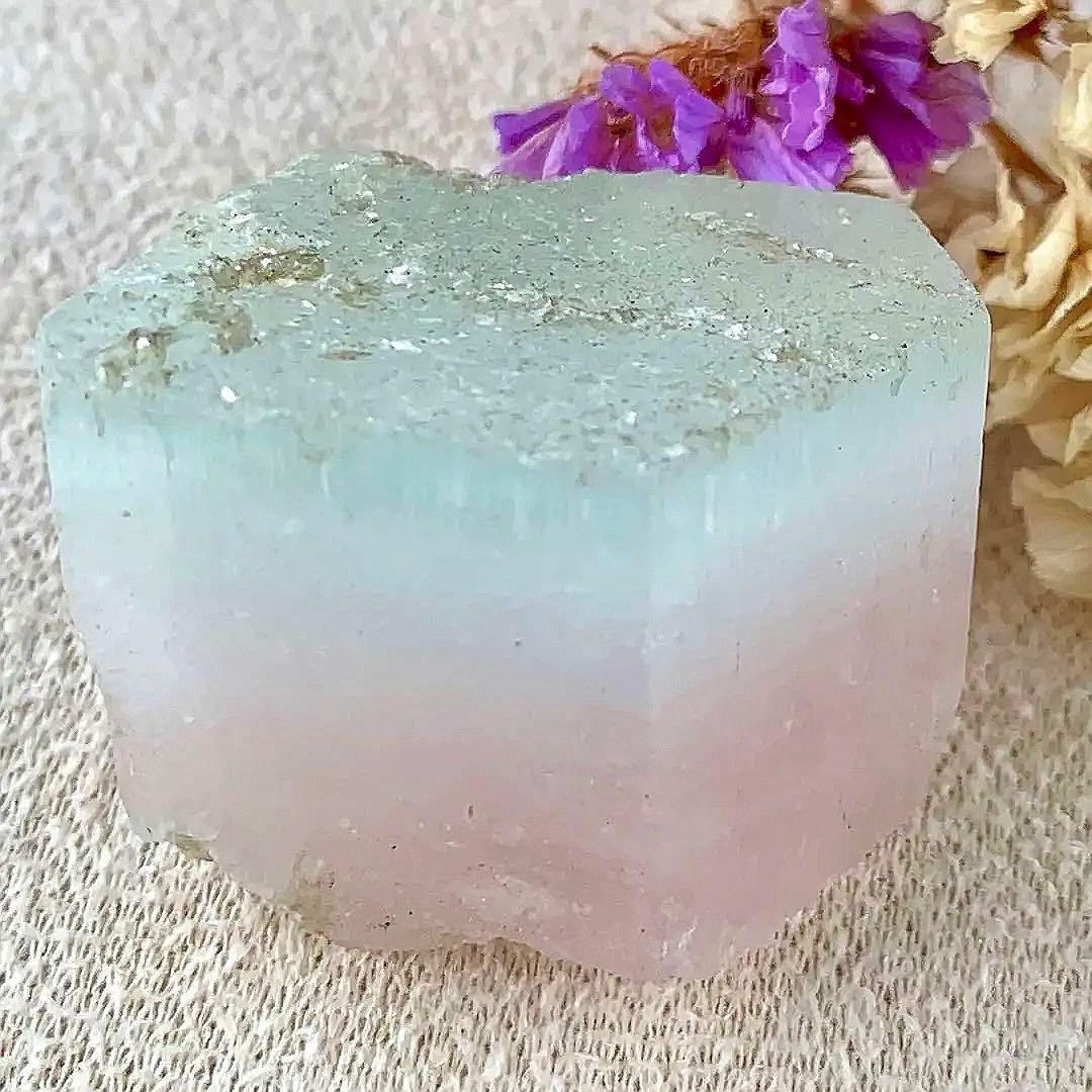 モルガマリン/バイカラーベリルF/モルガナイト×アクアマリン 原石